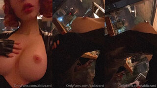 Beautiful Amanda Welp showing big tits leaked clip